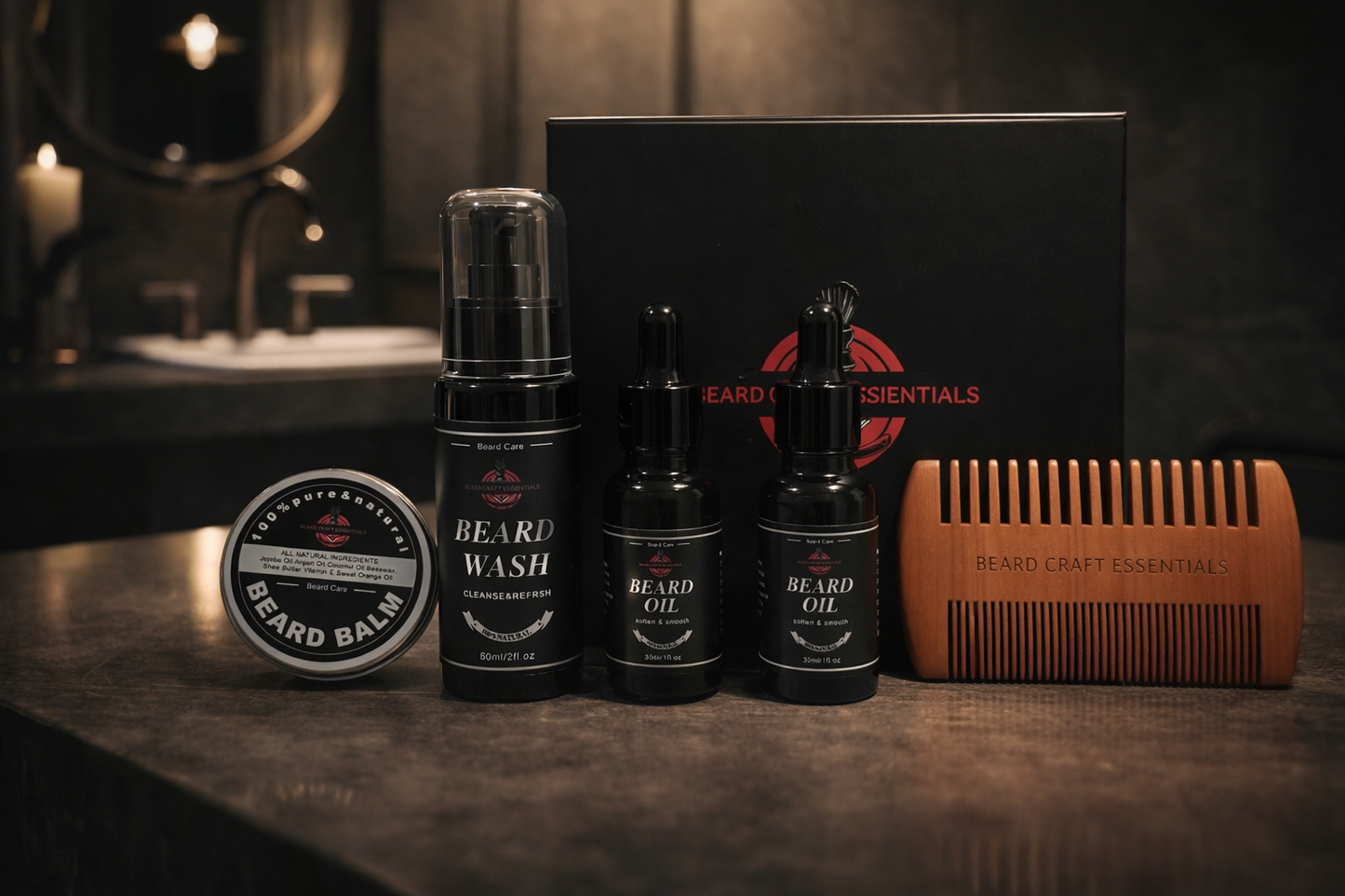 Beard Craft Essentials Full Kit